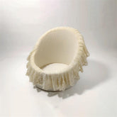 Sunshine Newborn Photography Props Lace Round Sofa Chair-TB00762-Veeddydropshipping
